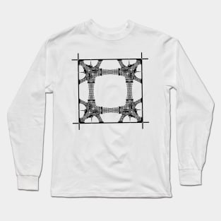 Eiffel Tower in Paris France Long Sleeve T-Shirt